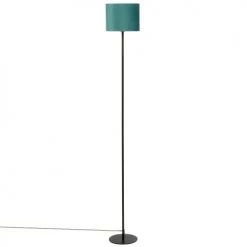 Maisons Du Monde Lampadaires Lampadaire En Métal Et Abat-jour Vert H145