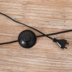 Maisons Du Monde Lampadaires Lampadaire En Métal Et Coton Blanc H 202 Cm -Lampadaires || Lustres || Guirlandes et décorations lumineuses Soldes lampadaire en metal et coton blanc h 202 cm 1000 2 9 138671 6