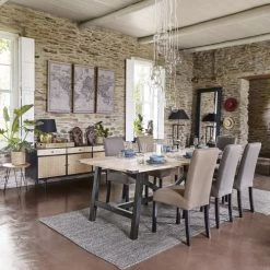 Maisons Du Monde Lampadaires Lampadaire En Métal Et Sapin Avec Abat-jour En Coton Noir H158 -Lampadaires || Lustres || Guirlandes et décorations lumineuses Soldes lampadaire en metal et sapin avec abat jour en coton noir h158 1000 12 25 130487 11