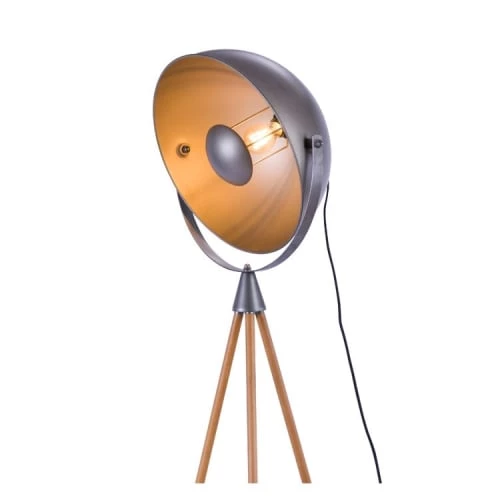 Rendez Vous Déco Lampadaires Lampadaire En Métal Gris Et Bois 7 Rendez Vous Déco Lampadaires Lampadaire En Métal Gris Et Bois – Image 5