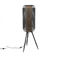 Dutchbone Lampadaires Lampadaire En Métal H111cm Noir