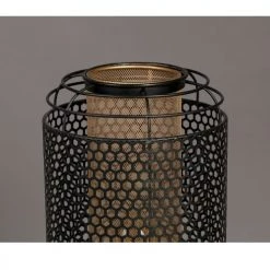 Dutchbone Lampadaires Lampadaire En Métal H71cm Noir -Lampadaires || Lustres || Guirlandes et décorations lumineuses Soldes lampadaire en metal h71cm noir 4