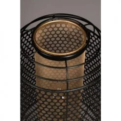 Dutchbone Lampadaires Lampadaire En Métal H71cm Noir -Lampadaires || Lustres || Guirlandes et décorations lumineuses Soldes lampadaire en metal h71cm noir 5