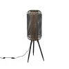 Dutchbone Lampadaires Lampadaire En Métal H91cm Noir 1 Dutchbone Lampadaires Lampadaire En Métal H91cm Noir -Lampadaires || Lustres || Guirlandes et décorations lumineuses Soldes lampadaire en metal h91cm noir