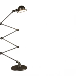 PIB Lampadaires Lampadaire En Métal Martelé Noir