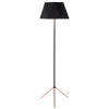 Lucide Lampadaires Lampadaire En Métal Noir -Lampadaires || Lustres || Guirlandes et décorations lumineuses Soldes lampadaire en metal noir 130
