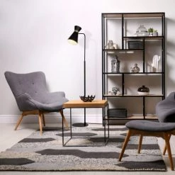 Brilliant Lampadaires Lampadaire En Métal Noir -Lampadaires || Lustres || Guirlandes et décorations lumineuses Soldes lampadaire en metal noir 22