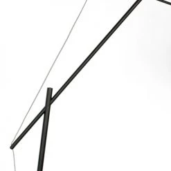 BOITE A DESIGN Lampadaires Lampadaire En Métal Noir -Lampadaires || Lustres || Guirlandes et décorations lumineuses Soldes lampadaire en metal noir 27