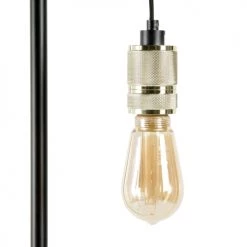 Sampa Helios Lampadaires Lampadaire En Métal Noir -Lampadaires || Lustres || Guirlandes et décorations lumineuses Soldes lampadaire en metal noir 5