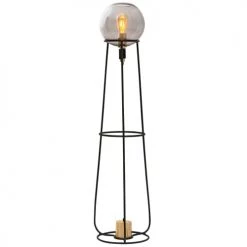 Keria Lampadaires Lampadaire En Métal Noir