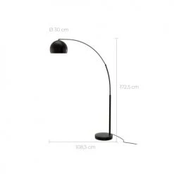 Drawer Lampadaires Lampadaire En Métal Noir