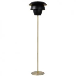 Lucide Lampadaires Lampadaire En Métal Noir -Lampadaires || Lustres || Guirlandes et décorations lumineuses Soldes lampadaire en metal noir 72