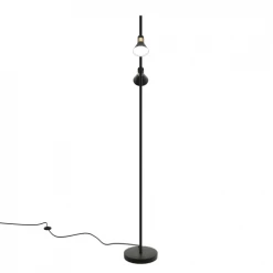 Rendez Vous Déco Lampadaires Lampadaire En Métal Noir Et Doré -Lampadaires || Lustres || Guirlandes et décorations lumineuses Soldes lampadaire en metal noir et dore 2