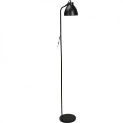 Wadiga Lampadaires Lampadaire En Métal Noir H155cm