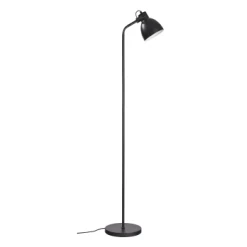 Dyberg Larsen Lampadaires Lampadaire En Métal Noir Mat, H 149,5 Cm D 15 Cm -Lampadaires || Lustres || Guirlandes et décorations lumineuses Soldes lampadaire en metal noir mat h 149 5 cm d 15 cm