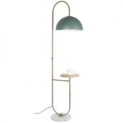 Laurie Lumière Lampadaires Lampadaire En Métal Vert -Lampadaires || Lustres || Guirlandes et décorations lumineuses Soldes lampadaire en metal vert 4
