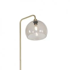 QAZQA Lampadaires Lampadaire En Plastique Doré/laiton -Lampadaires || Lustres || Guirlandes et décorations lumineuses Soldes lampadaire en plastique dore laiton 3