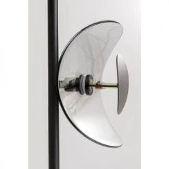 Kare Design Lampadaires Lampadaire En Verre Et Acier Noir H160 -Lampadaires || Lustres || Guirlandes et décorations lumineuses Soldes lampadaire en verre et acier noir h160 2