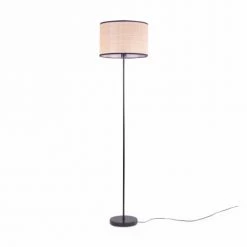 Alice's Garden Lampadaires Lampadaire Filaire En Cannage Naturel H 162cm