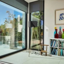 Alice's Garden Lampadaires Lampadaire Filaire Trépied En Tissu Noir -Lampadaires || Lustres || Guirlandes et décorations lumineuses Soldes lampadaire filaire trepied en tissu noir 1