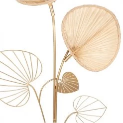 Lampadaires || Lustres || Guirlandes et décorations lumineuses Soldes -Lampadaires || Lustres || Guirlandes et décorations lumineuses Soldes lampadaire ginkgo en metal dore et bambou h145 1000 5 16 204770 3