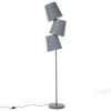 Beliani Lampadaires Lampadaire Gris