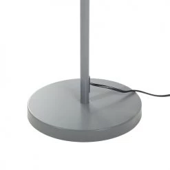 Beliani Lampadaires Lampadaire Gris -Lampadaires || Lustres || Guirlandes et décorations lumineuses Soldes lampadaire gris 4