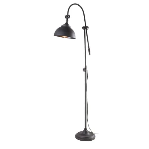 Maisons Du Monde Lampadaires Lampadaire Indus En Métal Noir H168 3 Maisons Du Monde Lampadaires Lampadaire Indus En Métal Noir H168