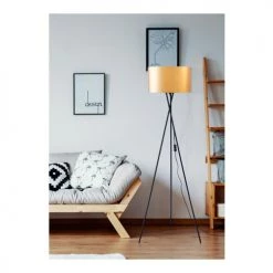 Lampea Lampadaires Lampadaire Industriel En Doré 140 Cm -Lampadaires || Lustres || Guirlandes et décorations lumineuses Soldes lampadaire industriel en dore 140 cm 3