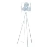 Lampea Lampadaires Lampadaire Industriel En Métal Blanc 152 Cm -Lampadaires || Lustres || Guirlandes et décorations lumineuses Soldes lampadaire industriel en metal blanc 152 cm 1