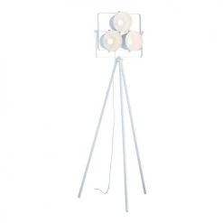 Lampea Lampadaires Lampadaire Industriel En Métal Blanc 152 Cm -Lampadaires || Lustres || Guirlandes et décorations lumineuses Soldes lampadaire industriel en metal blanc 152 cm 3