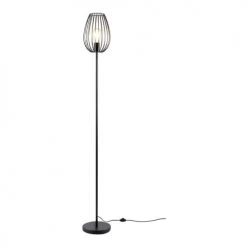 Lampea Lampadaires Lampadaire Industriel En Métal Noir 160 Cm -Lampadaires || Lustres || Guirlandes et décorations lumineuses Soldes lampadaire industriel en metal noir 160 cm 2