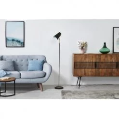 Lampea Lampadaires Lampadaire Industriel En Noir 150 Cm -Lampadaires || Lustres || Guirlandes et décorations lumineuses Soldes lampadaire industriel en noir 150 cm 9