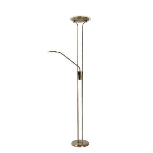 Lucide Lampadaires Lampadaire LED Avec Liseuse Métal H180cm 3 Lucide Lampadaires Lampadaire LED Avec Liseuse Métal H180cm