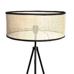 Jardideco Lampadaires Lampadaire Métal Bambou Noir H150cm 8 Jardideco Lampadaires Lampadaire Métal Bambou Noir H150cm -Lampadaires || Lustres || Guirlandes et décorations lumineuses Soldes lampadaire metal bambou noir h150cm 1