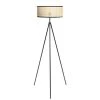 Jardideco Lampadaires Lampadaire Métal Bambou Noir H150cm -Lampadaires || Lustres || Guirlandes et décorations lumineuses Soldes lampadaire metal bambou noir h150cm