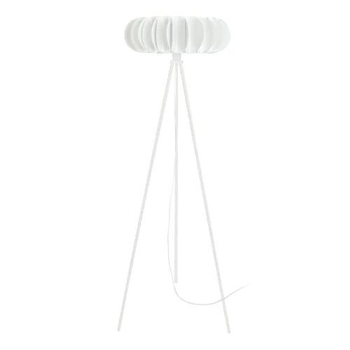 Tosel Lampadaires Lampadaire Métal Blanc D'ivoire 4 Tosel Lampadaires Lampadaire Métal Blanc D'ivoire – Image 2
