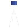 Tosel Lampadaires Lampadaire Métal Blanc Et Bleu -Lampadaires || Lustres || Guirlandes et décorations lumineuses Soldes lampadaire metal blanc et bleu 3