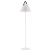 Design For The People Lampadaires Lampadaire Métal Blanc Et Cuir H153cm -Lampadaires || Lustres || Guirlandes et décorations lumineuses Soldes lampadaire metal blanc et cuir h153cm