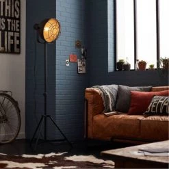 Brilliant Lampadaires Lampadaire Métal H166cm -Lampadaires || Lustres || Guirlandes et décorations lumineuses Soldes lampadaire metal h166cm 1