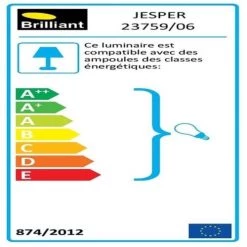 Brilliant Lampadaires Lampadaire Métal H166cm -Lampadaires || Lustres || Guirlandes et décorations lumineuses Soldes lampadaire metal h166cm 2