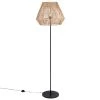 Maisons Du Monde Lampadaires Lampadaire Métal Noir Et Abat-jour En Jute Tressé H170 -Lampadaires || Lustres || Guirlandes et décorations lumineuses Soldes lampadaire metal noir et abat jour en jute tresse h170 1000 10 0 217423 1