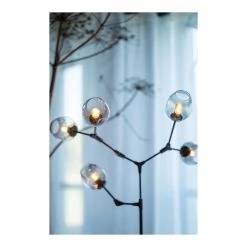 Deladeco Lampadaires Lampadaire Moderne En Métal Noir 183 Cm -Lampadaires || Lustres || Guirlandes et décorations lumineuses Soldes lampadaire moderne en metal noir 183 cm 3