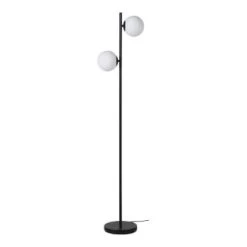 Lampea Lampadaires Lampadaire Moderne En Noir 160 Cm -Lampadaires || Lustres || Guirlandes et décorations lumineuses Soldes lampadaire moderne en noir 160 cm