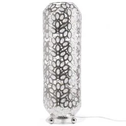 Beliani Lampadaires Lampadaire Nickel