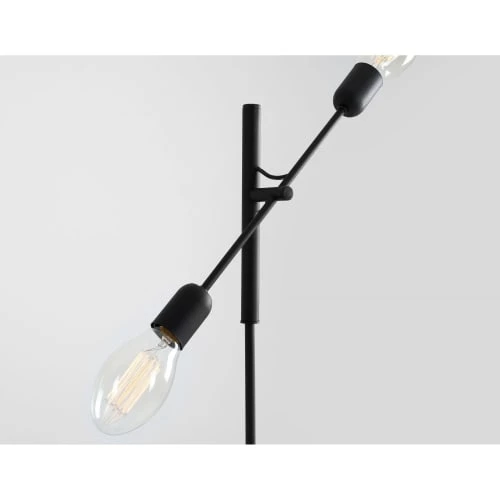 Custom Form Lampadaires Lampadaire Noir 2 Lumières 7 Custom Form Lampadaires Lampadaire Noir 2 Lumières – Image 5