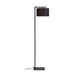 It's About Romi Lampadaires Lampadaire Noir Et Abat-jour Noir H160cm