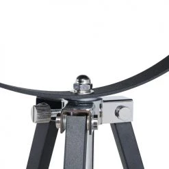 Beliani Lampadaires Lampadaire Noir Et Argenté II -Lampadaires || Lustres || Guirlandes et décorations lumineuses Soldes lampadaire noir et argente ii 4