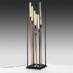 Thai Natura Lampadaires Lampadaire Noir H129 7 Thai Natura Lampadaires Lampadaire Noir H129 -Lampadaires || Lustres || Guirlandes et décorations lumineuses Soldes lampadaire noir h129 1