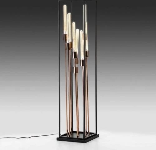 Thai Natura Lampadaires Lampadaire Noir H129 4 Thai Natura Lampadaires Lampadaire Noir H129 – Image 2